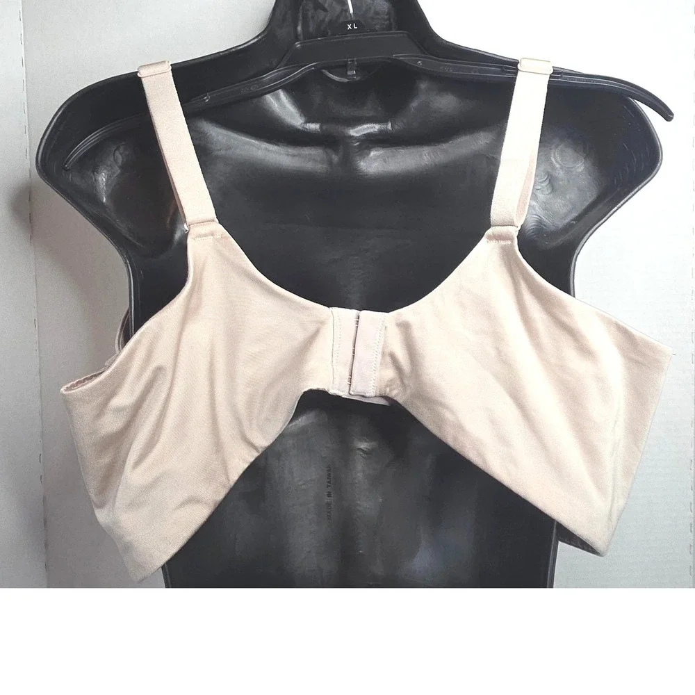 Soma Stunning Push Up Bra 40DD Nude Beige Underwire Strappy Center Gore 02 2024